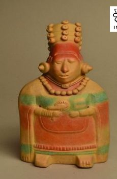 FIGURILLA ANTROPOMORFA MUJER DE ALTO RANGO