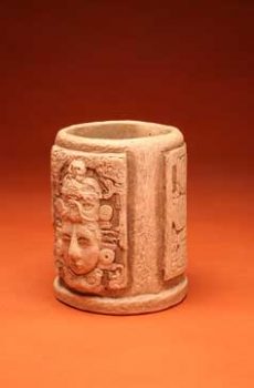 DIOS KINICH/ VASO LAPICERO