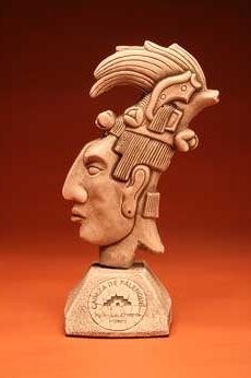 CABEZA DE PALENQUE ESCULTURA