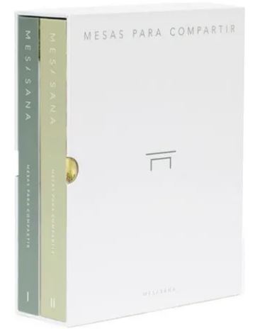 Combo Libros Mesa Sana Vol. I y Vol. II – Mesas para Compartir 1 y 2: Libros con 270 Recetas Fáciles, Saludables y Deliciosas. Cocina Mediterránea, Italiano, de Playa, del Diario, Mexicana, Oriental y Contemporánea
